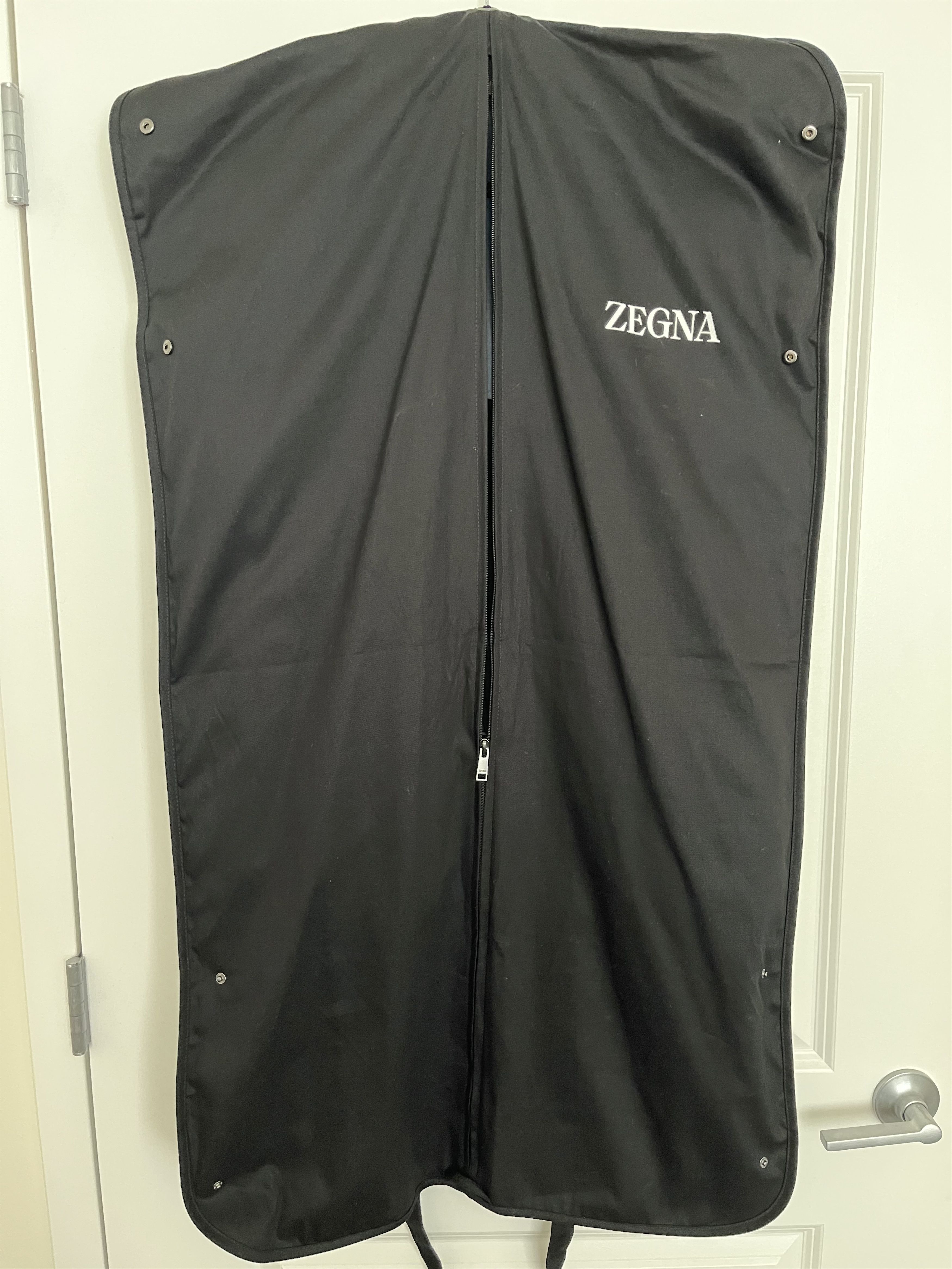 Ermenegildo Zegna Ermenegildo Zegna Luxe Navy Bomber Jacket - Size 48R Size US M / EU 48-50 / 2 - 4 Thumbnail