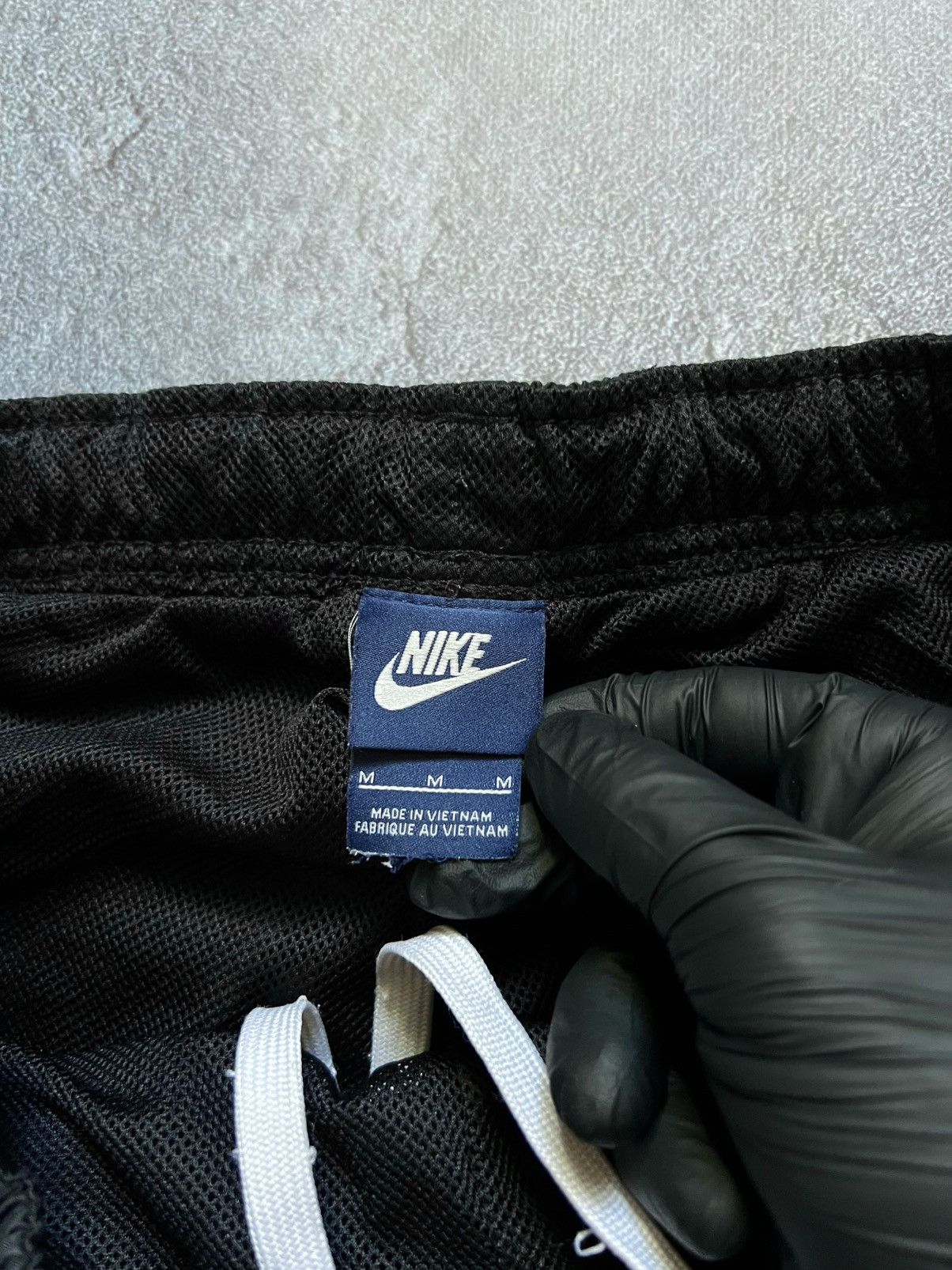 Nike Vintage Nike Nylon Track Pants Drill Double Swoosh Striped M Size US 34 / EU 50 - 13 Thumbnail