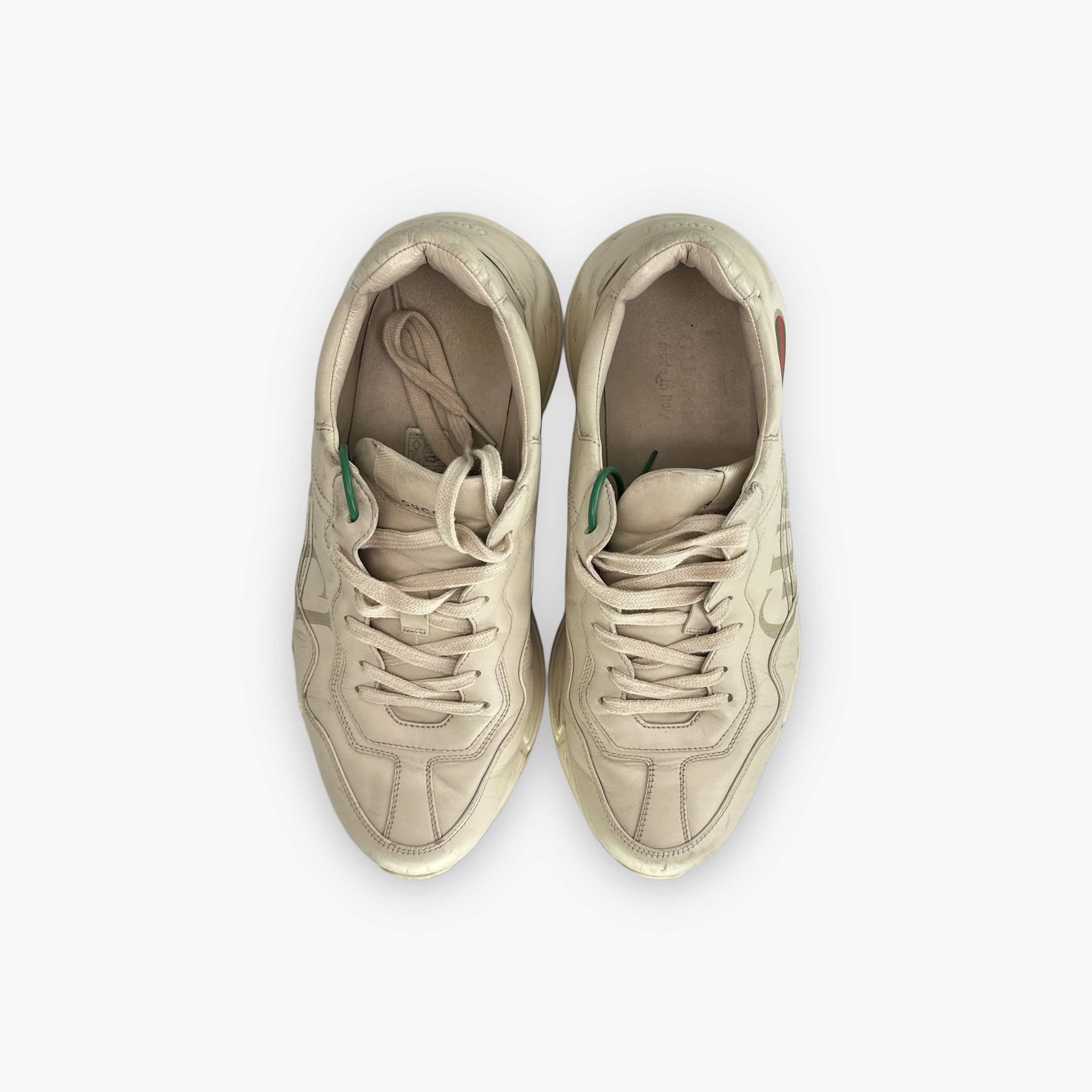 Gucci Gucci Rhyton Logo LowTop Sneakers for Men-2506 Size US 9 / EU 42 - 1 Thumbnail