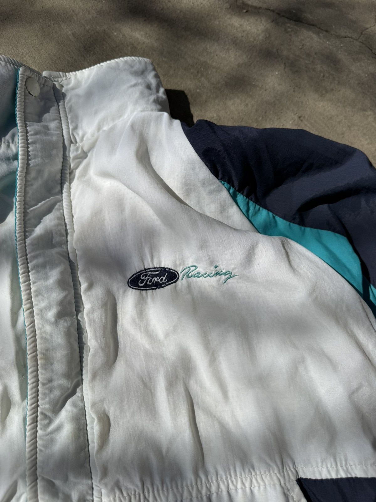 Ford Vintage Ford Racing Track Jacket Made In USA Size US L / EU 52-54 / 3 - 19 Thumbnail