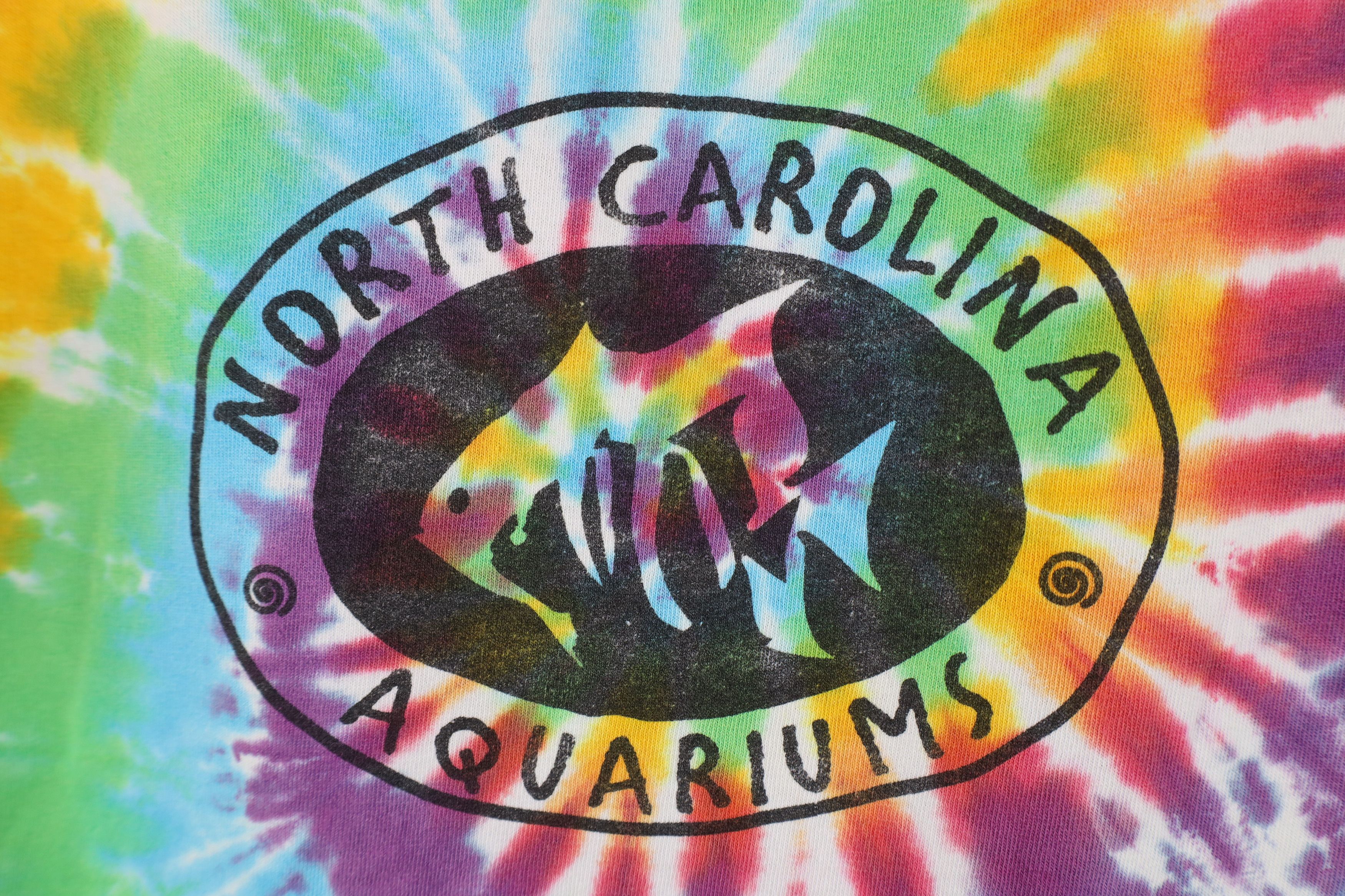 Vintage Vintage 90s Y2K Streetwear North Carolina Aquariums T-Shirt Size M / US 6-8 / IT 42-44 - 4 Thumbnail