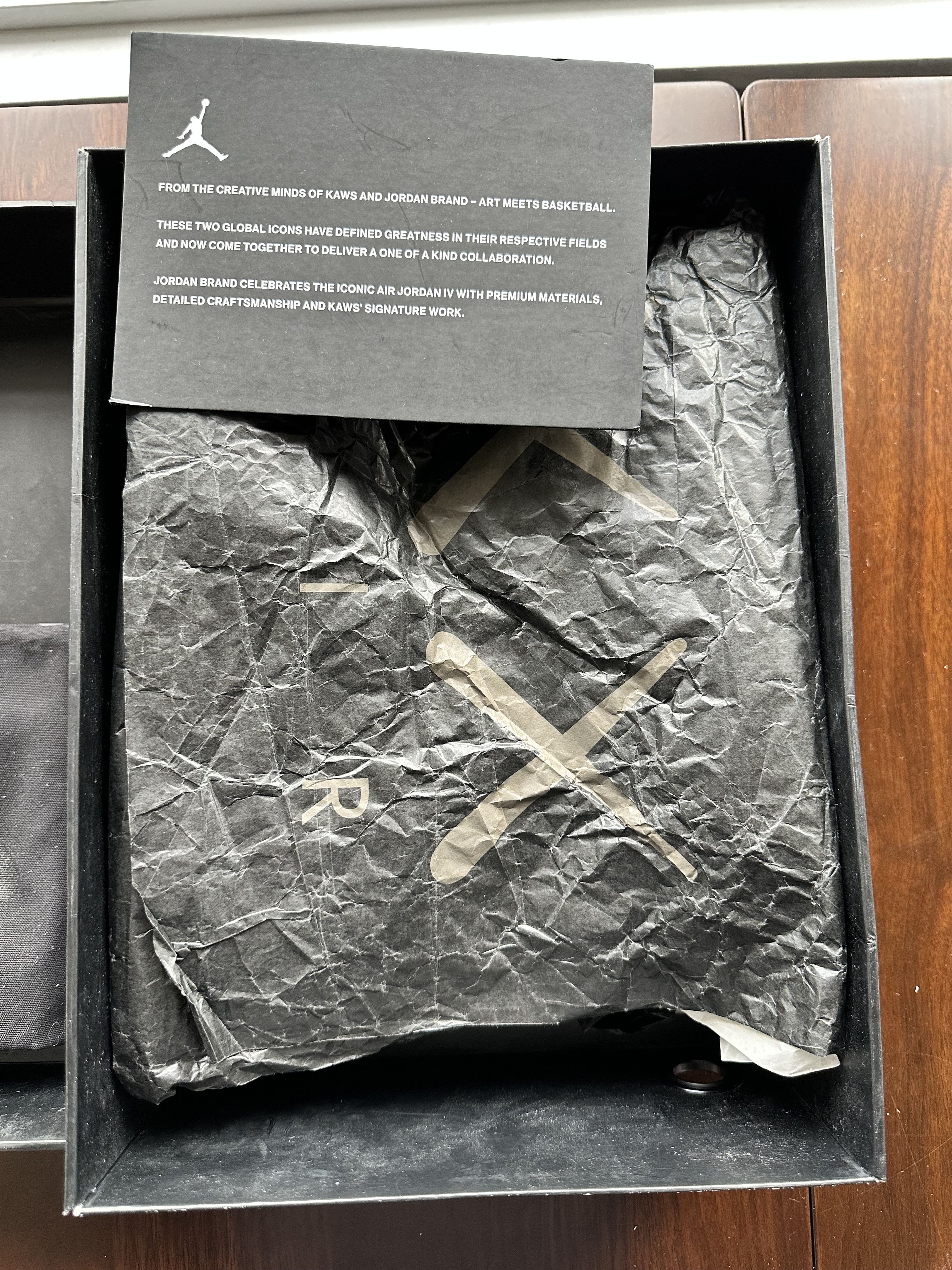 Jordan Brand JORDAN 4 RETRO KAWS Size US 11 / EU 44 - 5 Thumbnail