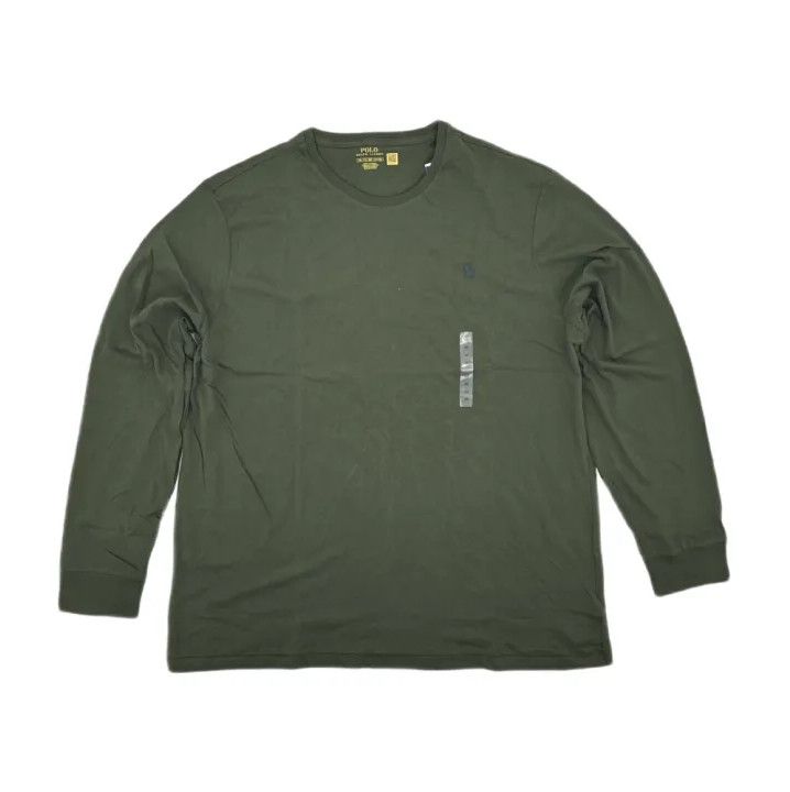 Polo Ralph Lauren Polo Ralph Lauren Solid Logo Embroidered Long-Sleeve T-Shirt Size US XXL / EU 58 / 5 - 1 Thumbnail