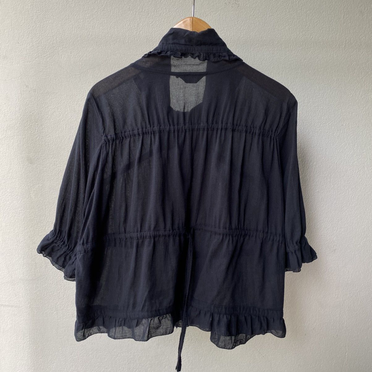 Pink House PINK HOUSE Lightweight Chiffon Ruffle Blouse Size M / US 6-8 / IT 42-44 - 17 Thumbnail