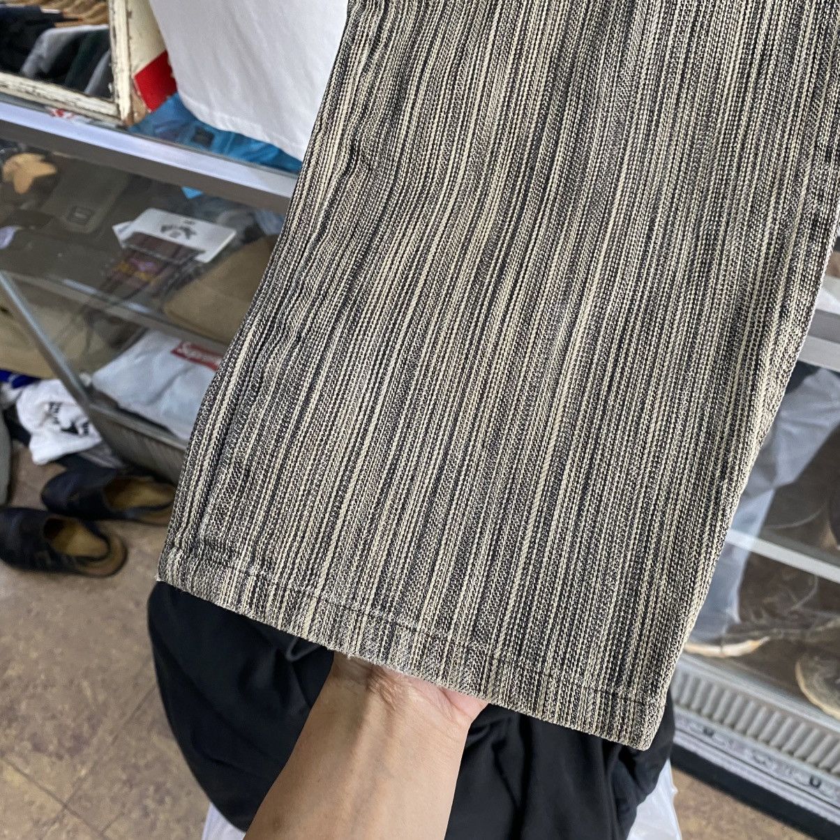 semanticdesign Semanticdesign Japanese Brand Hickory Stripe Denim Jeans Size US 30 / EU 46 - 5 Thumbnail