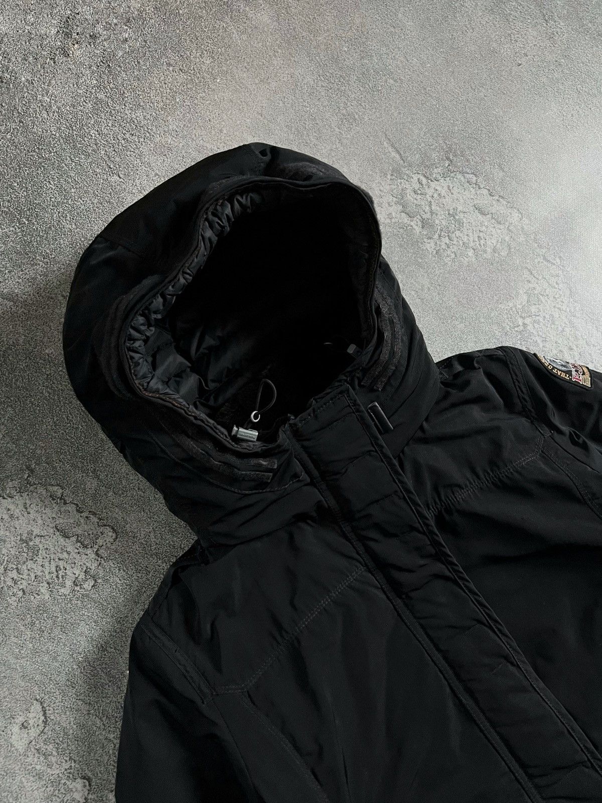 Parajumpers Parajumpers Long Winter Parka Down Jacket Black Natural Sz M Size M / US 6-8 / IT 42-44 - 6 Thumbnail