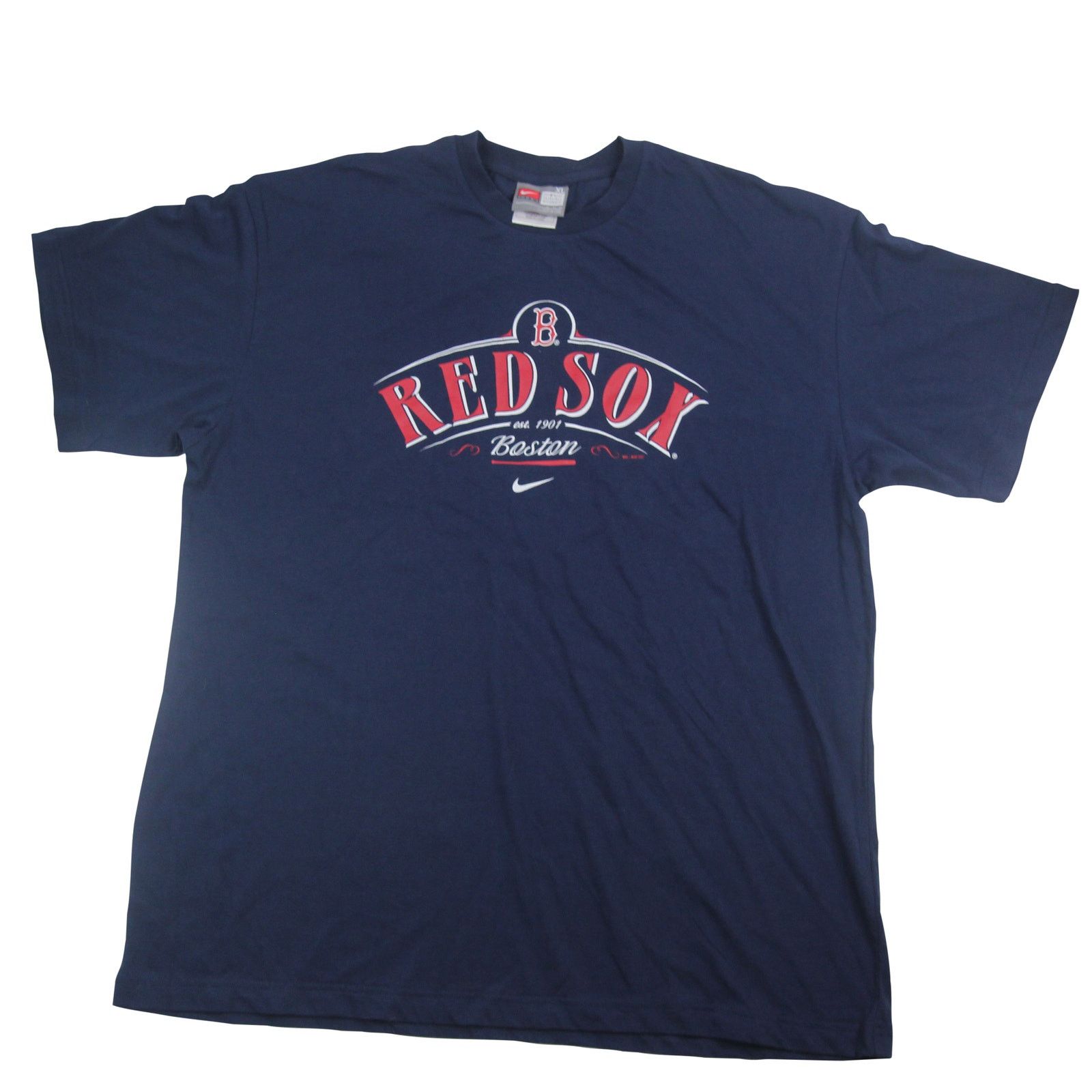 MLB × Nike × Vintage Vintage Nike Boston Red Sox Graphic T Shirt Size US XL / EU 56 / 4 - 1 Thumbnail