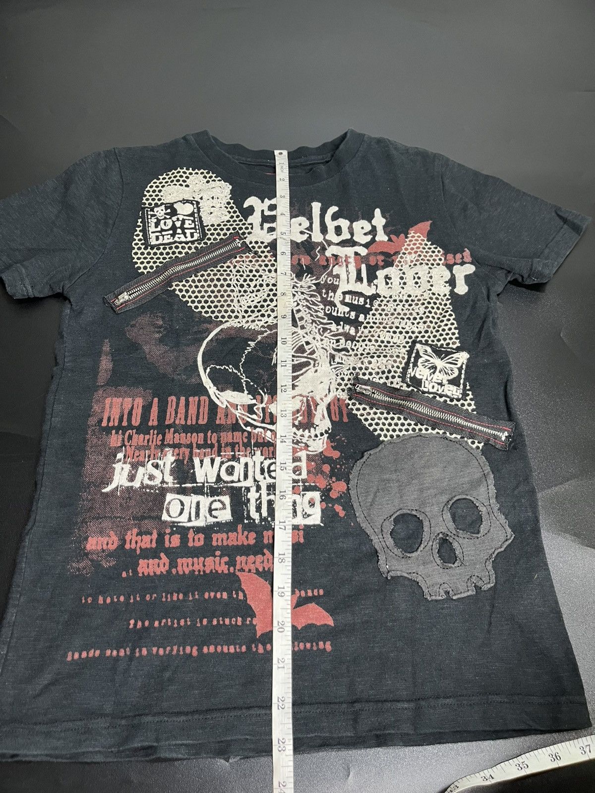 If Six Was Nine × Japanese Brand × Le Grande Bleu (L.G.B.) Japanese Space Opara Love Dead Gimmick Zipper Size US S / EU 44-46 / 1 - 9 Thumbnail