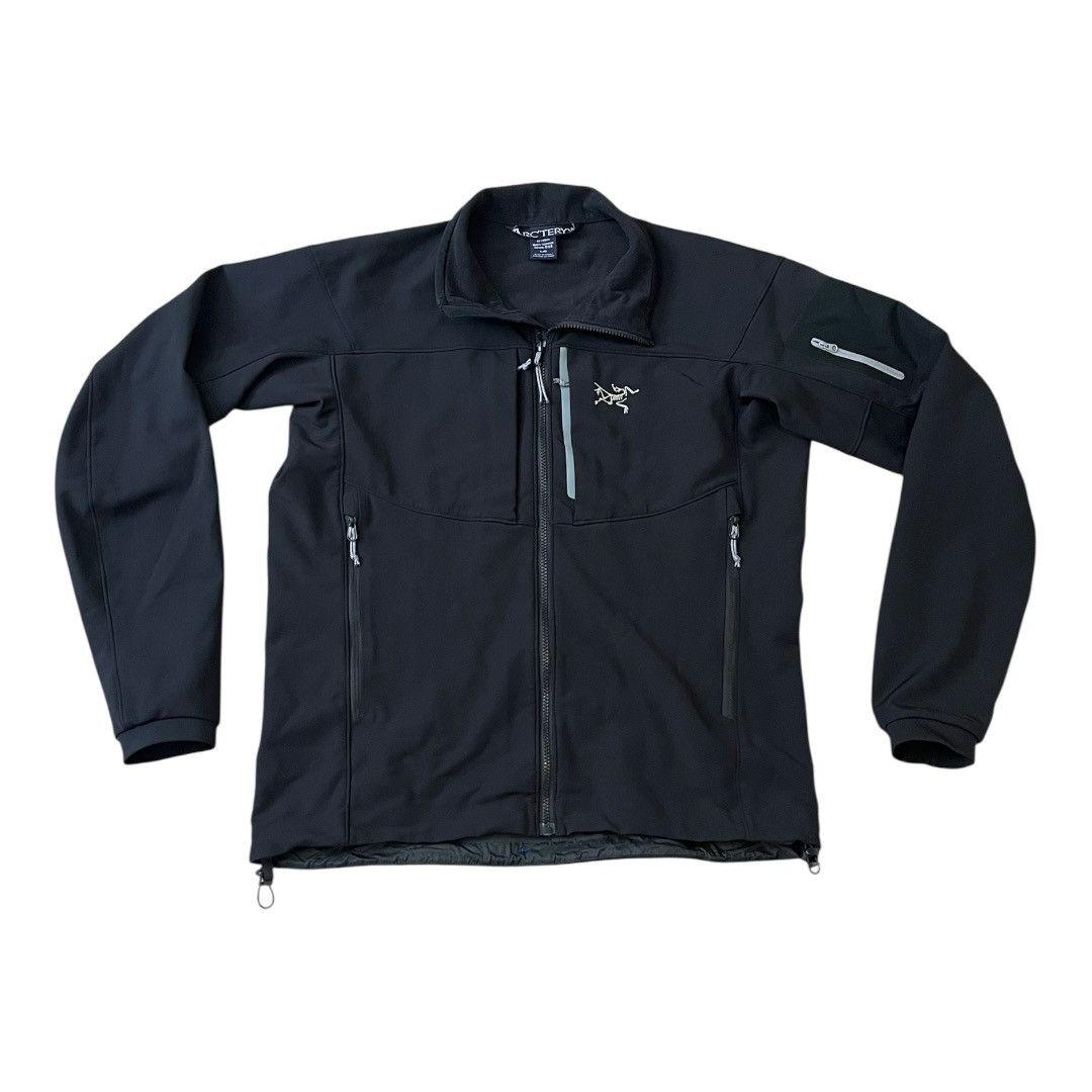 Arc'teryx VINTAGE Arc’Teryx Gamma MX Black Soft Shell Zip Up Jacket Size US L / EU 52-54 / 3 - 1 Thumbnail