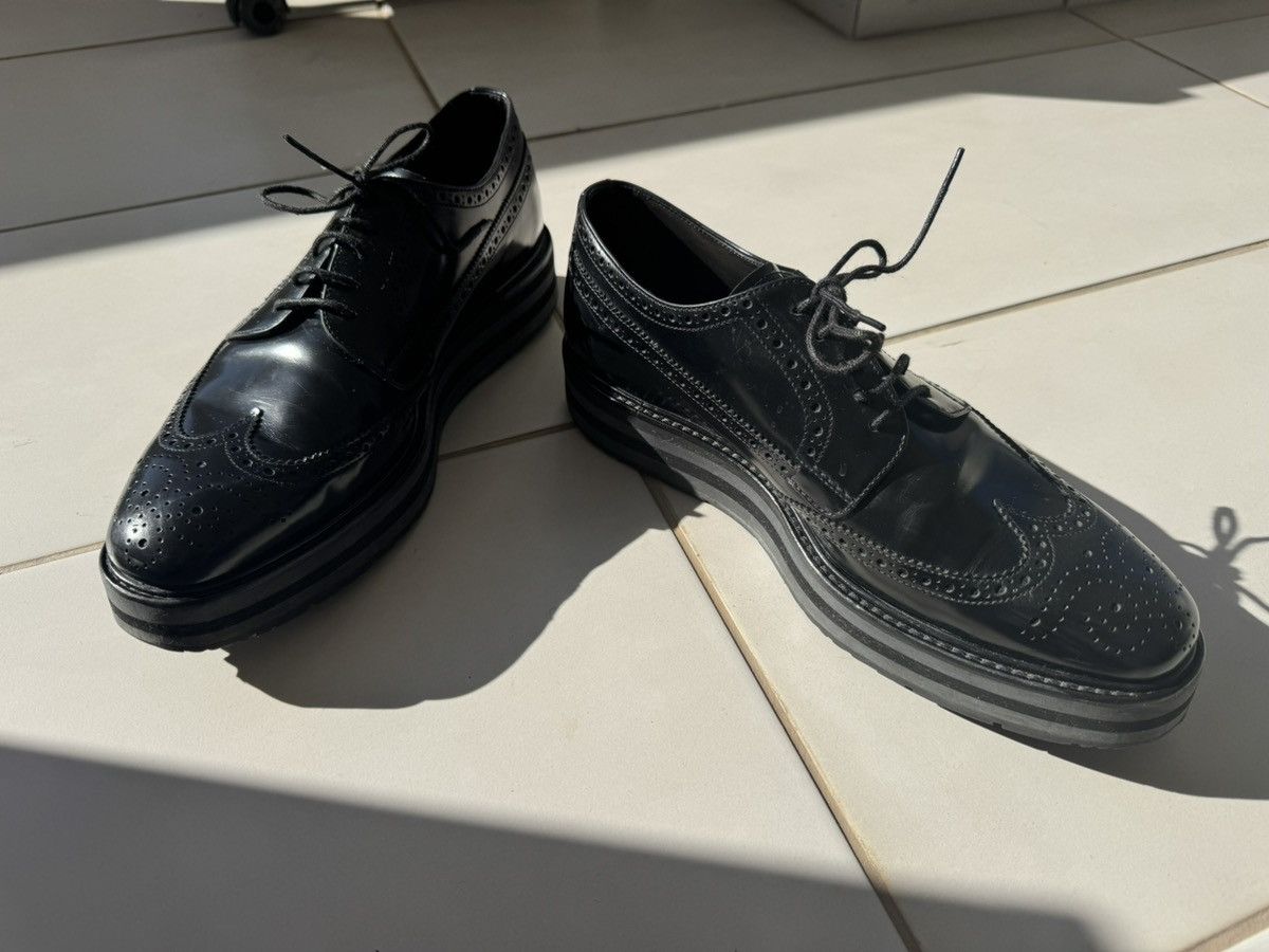 Prada PRADA BROGUE SHOES Size US 8 / EU 41 - 5 Thumbnail
