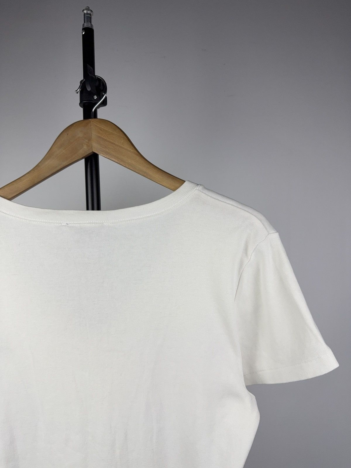 Polo Ralph Lauren 90s Ralph Lauren Sport White V-Neck T-Shirt Blue Pony Logo Size XL / US 12-14 / IT 48-50 - 8 Thumbnail