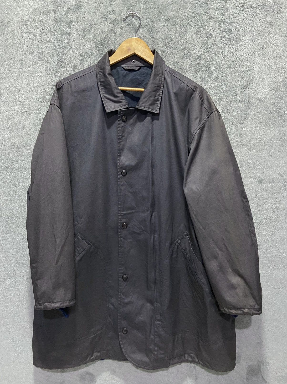 Yohji Yamamoto Vintage Yohji Yamamoto long jacket Size US L / EU 52-54 / 3 - 5 Thumbnail