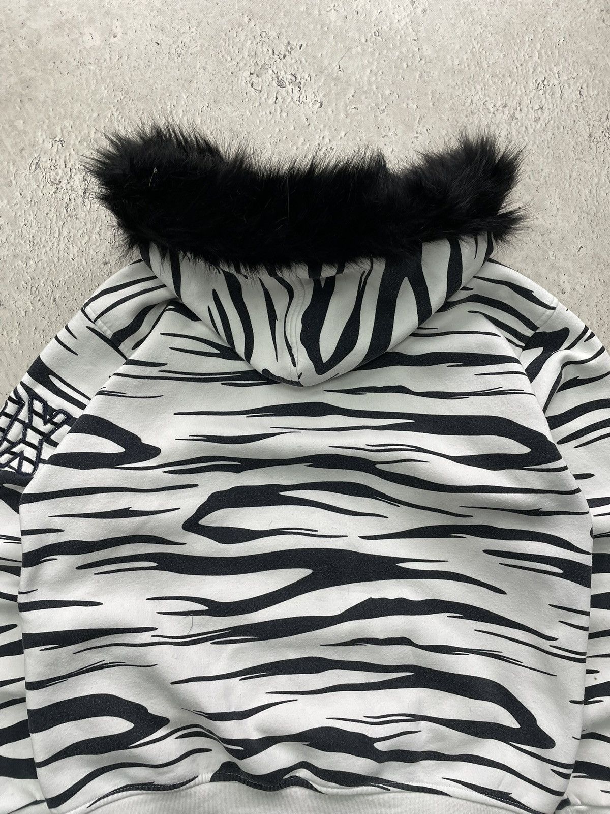 If Six Was Nine Rare fur hood Fox overprint japanese jacket hoodie y2k Size US M / EU 48-50 / 2 - 9 Thumbnail