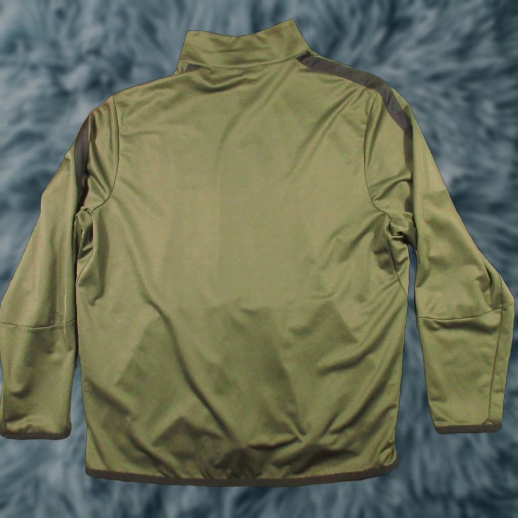 Nike Nike Jacket Mens XXL Green Lightweight Full Zip Pockets Mock Embroidered Swoosh Size US XXL / EU 58 / 5 - 1 Thumbnail