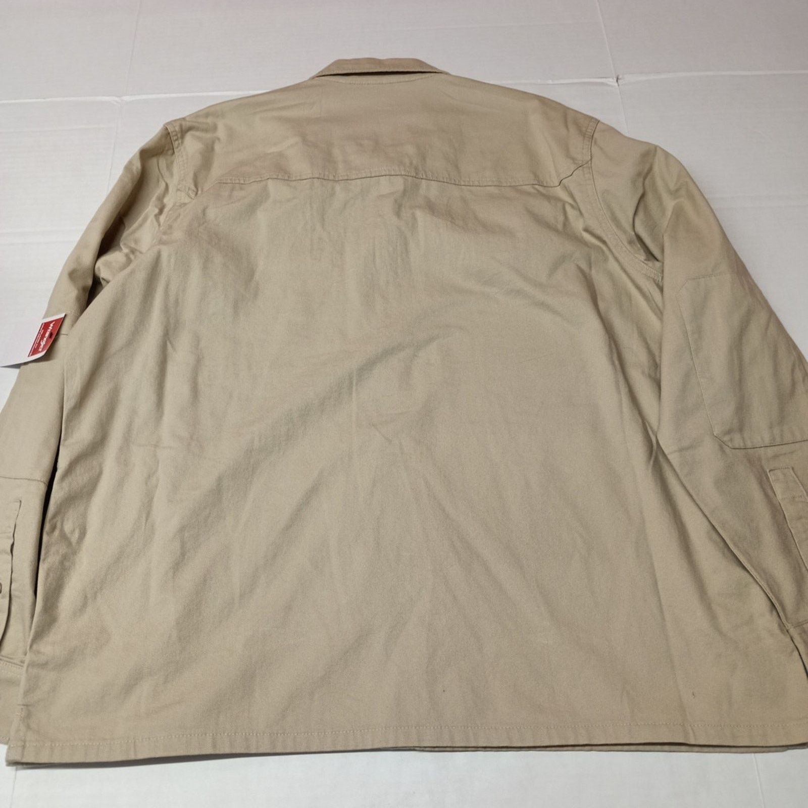 Wrangler Wrangler Jacket Overshirt Workwear Shacket Size XL Beige Size US XL / EU 56 / 4 - 8 Thumbnail