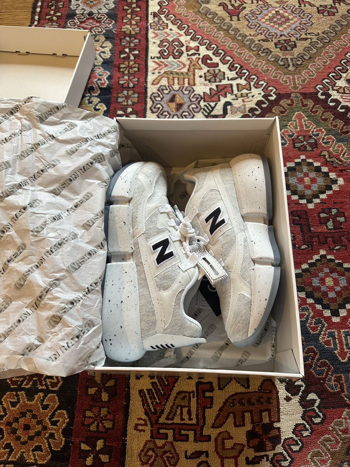 New Balance NEW BALANCE JADEN SMITH X VISION RACER 'NATURAL' Size US 8 / EU 41 - 1 Thumbnail