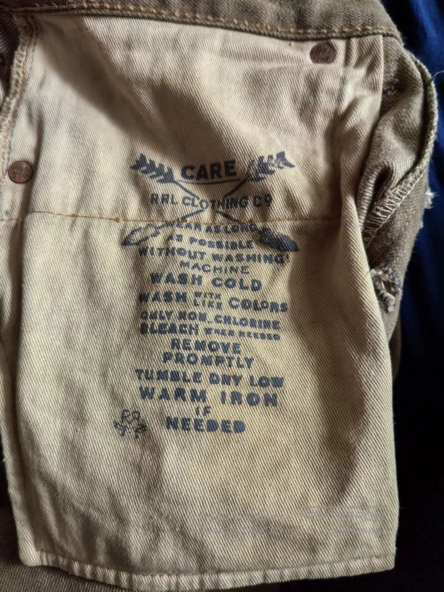 RRL Ralph Lauren RRL Vintage Slim Bootcut Jeans. Size US 30 / EU 46 - 6 Thumbnail
