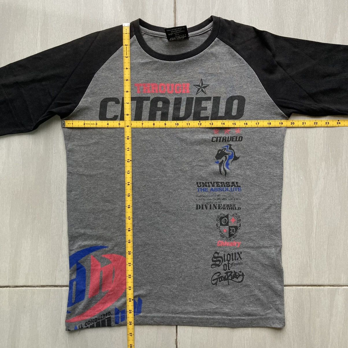 Japanese Brand × Vintage Japanese Raglan Poem Vintage Streetwear Size US M / EU 48-50 / 2 - 19 Thumbnail