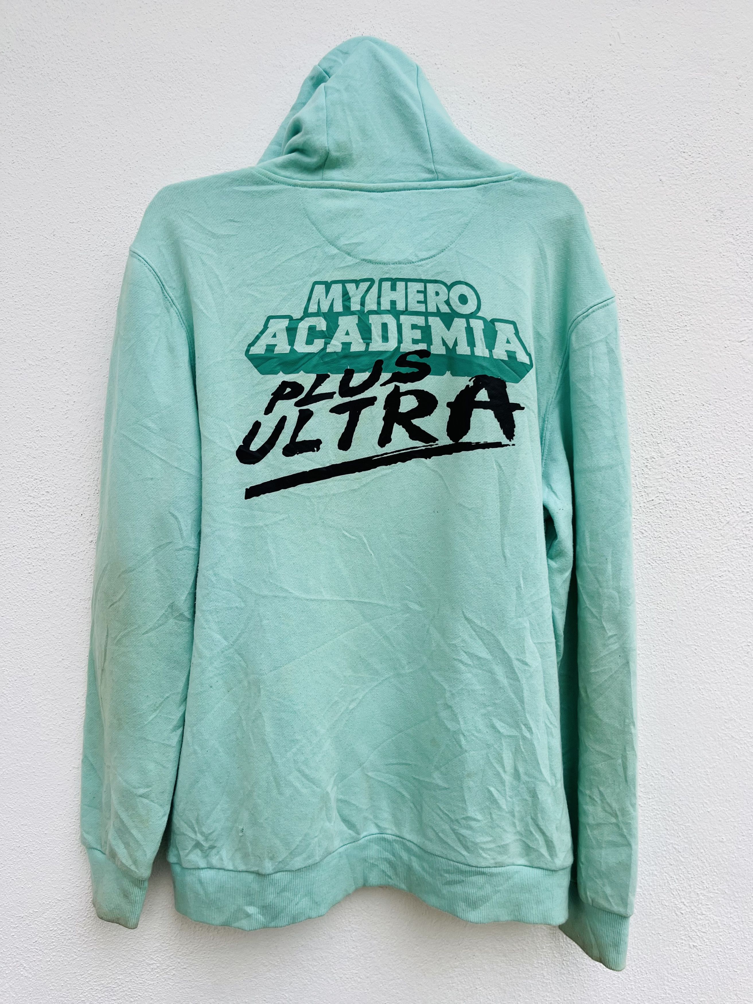 Japanese Brand Vintage My Hero Academia Deku Izuku Midoriya Hoodie Size US L / EU 52-54 / 3 - 2 Thumbnail