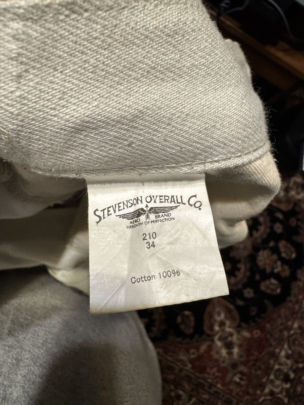 Stevenson Overall Co. Big Sur 210 White Denim Size US 34 / EU 50 - 4 Thumbnail