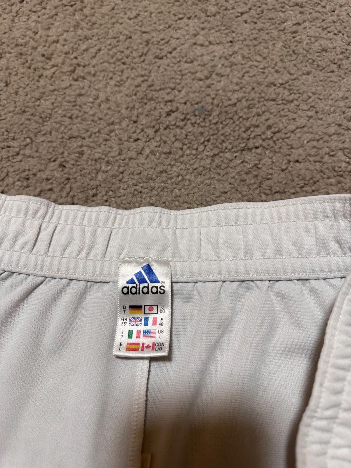 Adidas FRANCE ADIDAS 2000 EURO FOOTBALL SOCCER VINTAGE SHORTS L Size US 34 / EU 50 - 4 Thumbnail