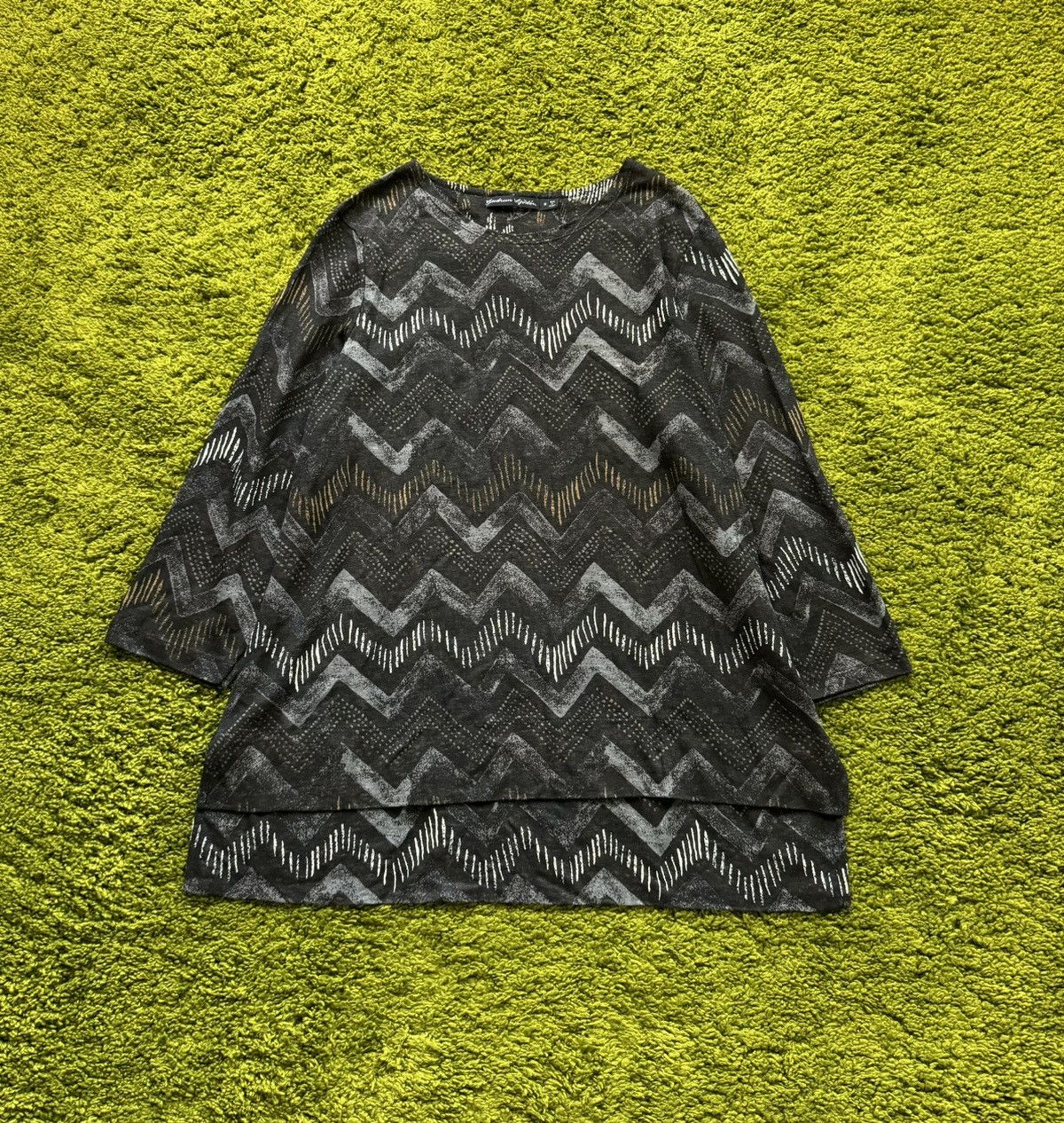 Designer Gudrun Sjoden 100% linen avant garde blouse tunic Size M / US 6-8 / IT 42-44 - 1 Thumbnail