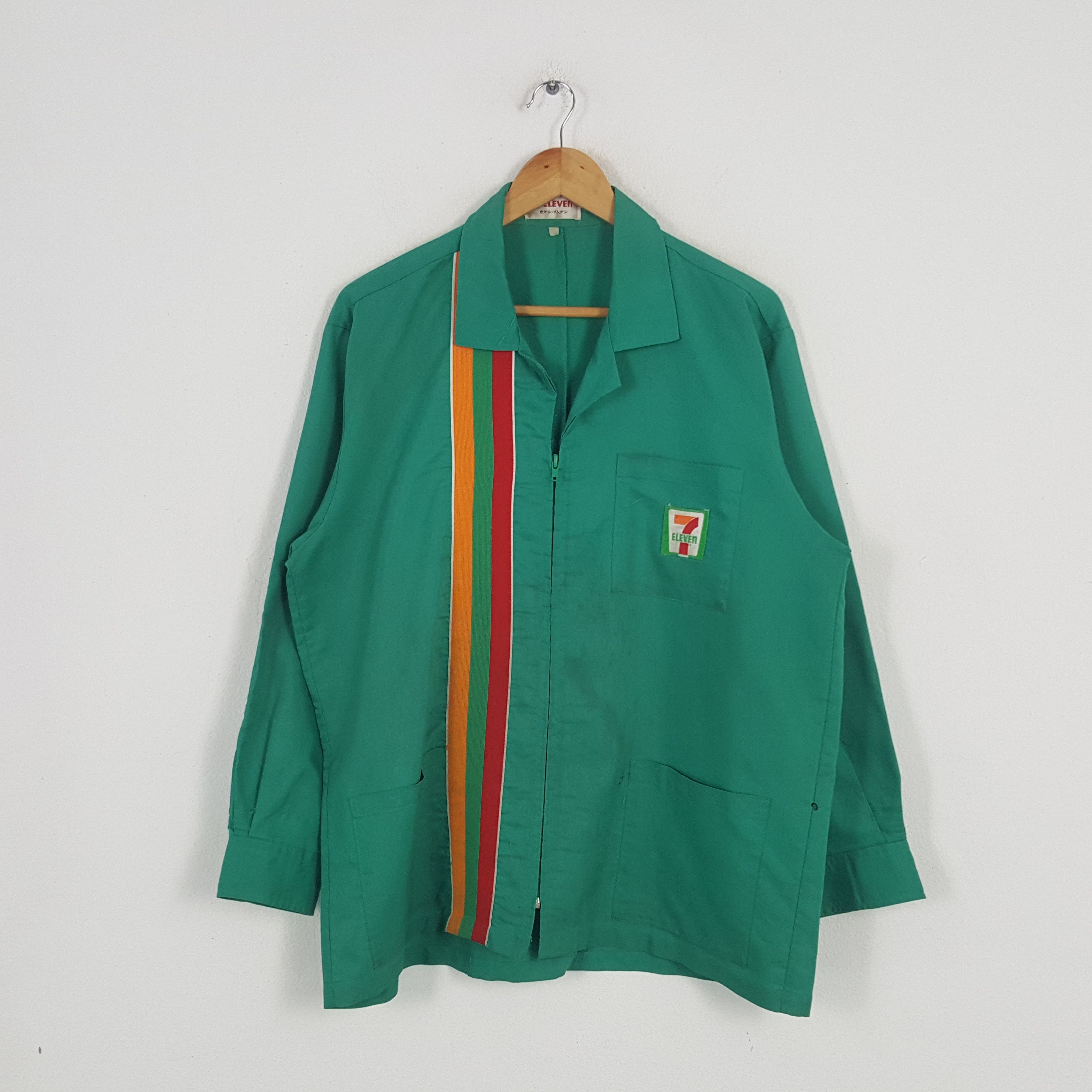 Japanese Brand × Vintage Vintage 7 Eleven Japanese Brand Uniform Jacket Size US L / EU 52-54 / 3 - 1 Thumbnail