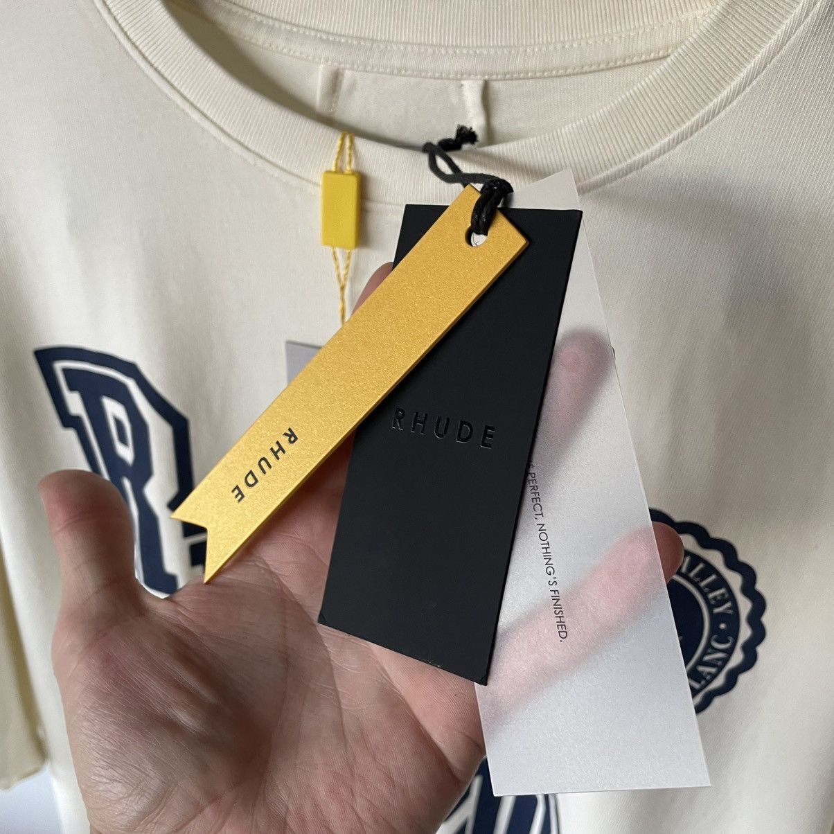 Rhude RHUDE VTG COLLEGIATE TEE Size US XL / EU 56 / 4 - 3 Thumbnail