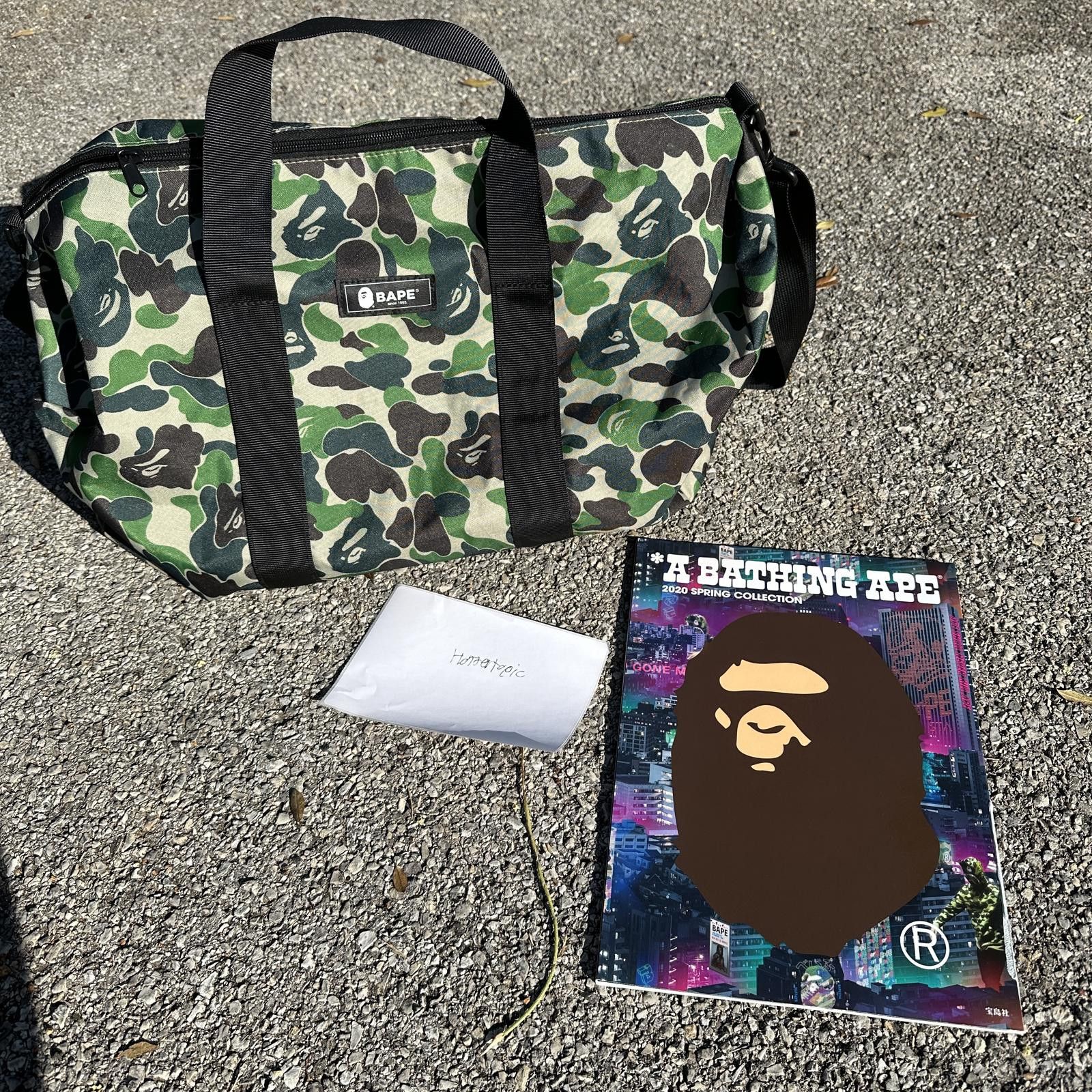 Bape Camo Duffle Bag | Grailed