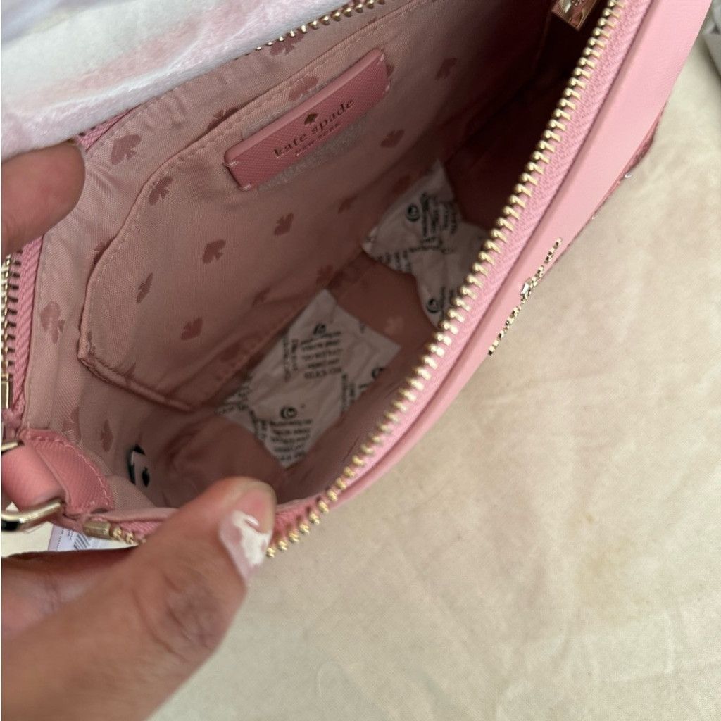 Kate Spade Kate Spade Pink Glitter Crossbody Bag Size ONE SIZE - 5 Thumbnail