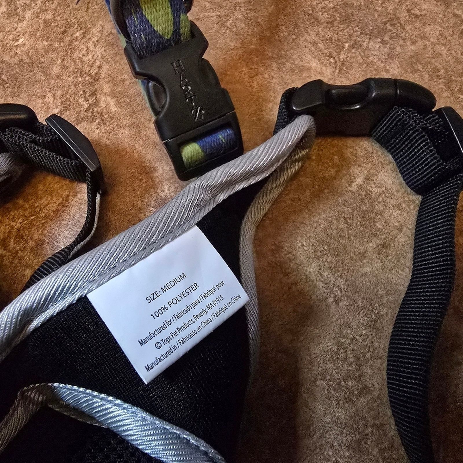 Other Multicolored Dog Collar & Harness 2 Bundle Size ONE SIZE - 3 Thumbnail