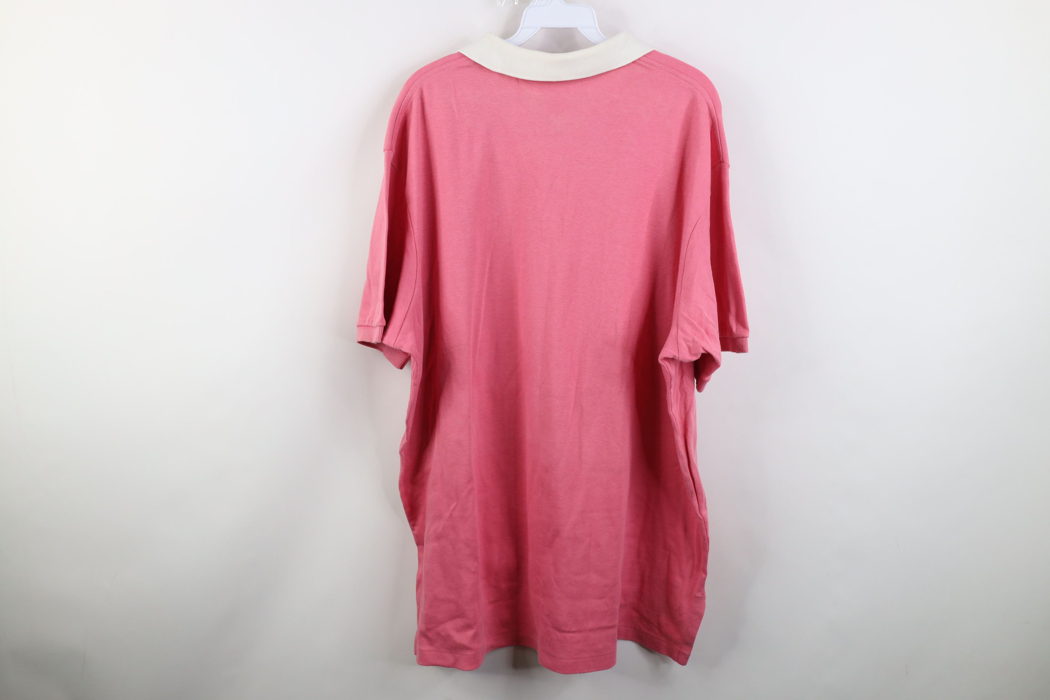 Ralph Lauren Vintage 90s Ralph Lauren Soft Cotton Knit Golf Polo USA Size US XXL / EU 58 / 5 - 12 Thumbnail