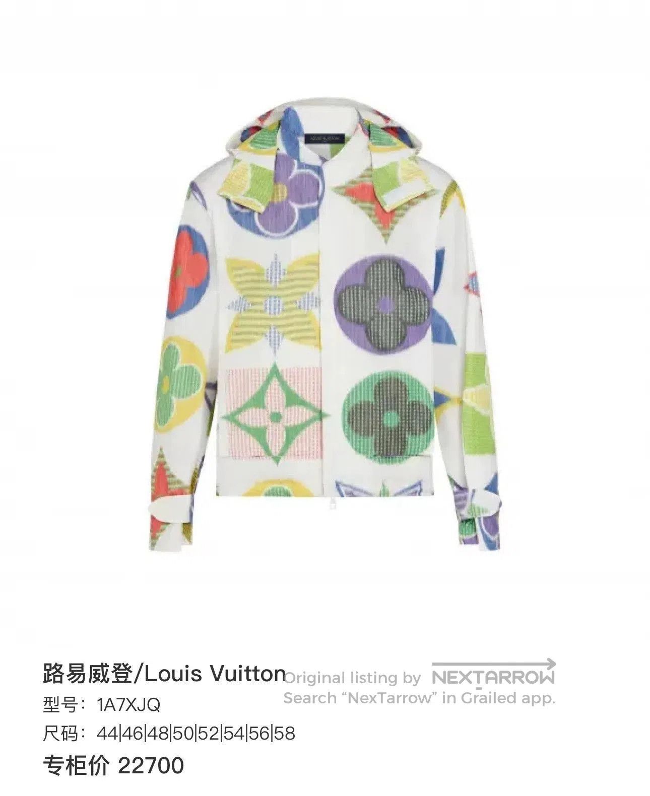 Louis Vuitton louis vuitton printed windbreaker jacket size 46. Size US M / EU 48-50 / 2 - 8 Thumbnail