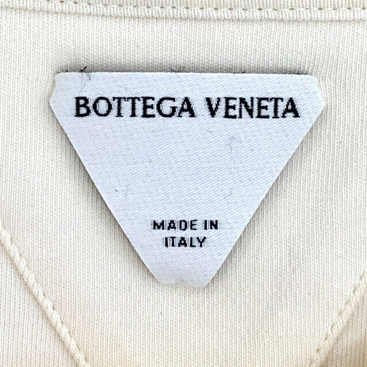 Bottega Veneta Bottega Veneta Apricot Letter Long Sleeve Base T-Shirt K26WX Size US L / EU 52-54 / 3 - 6 Thumbnail