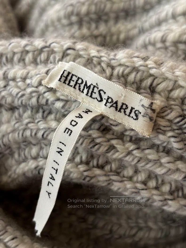 Hermes Hermes Cashmere Chunky High-Neck Sweater Size M / US 6-8 / IT 42-44 - 3 Thumbnail