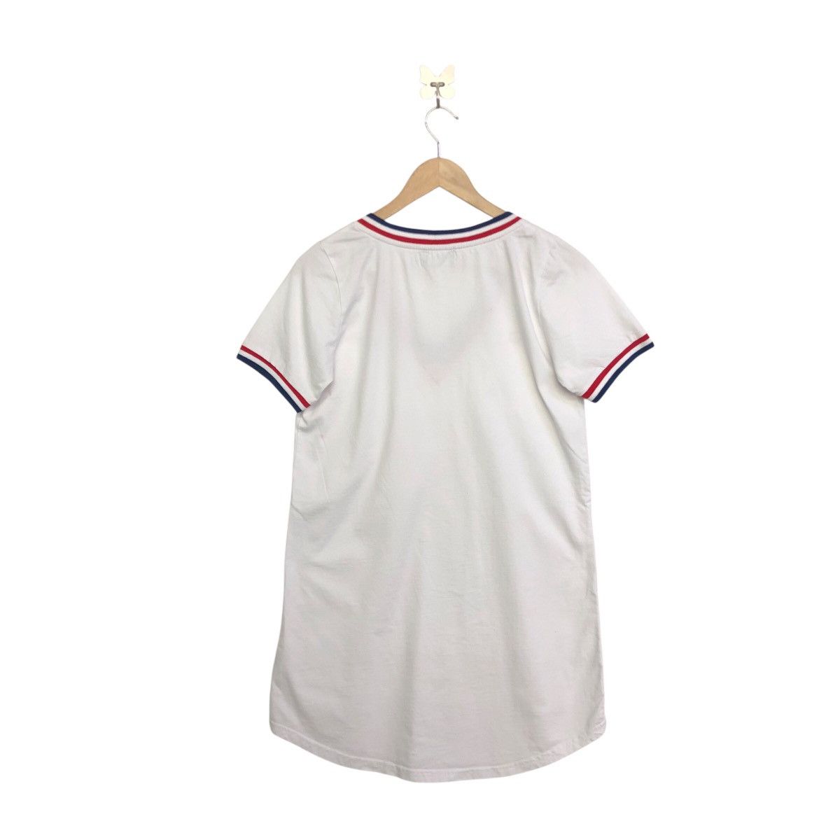 Stussy Stussy International V Neck Women’s Tshirt Size M / US 6-8 / IT 42-44 - 2 Thumbnail