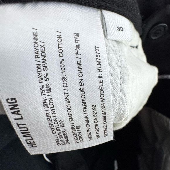 Helmut Lang Helmut Lang Pocket Zoot Cargo Pants Black Men’s Size 30 Size US 30 / EU 46 - 5 Thumbnail