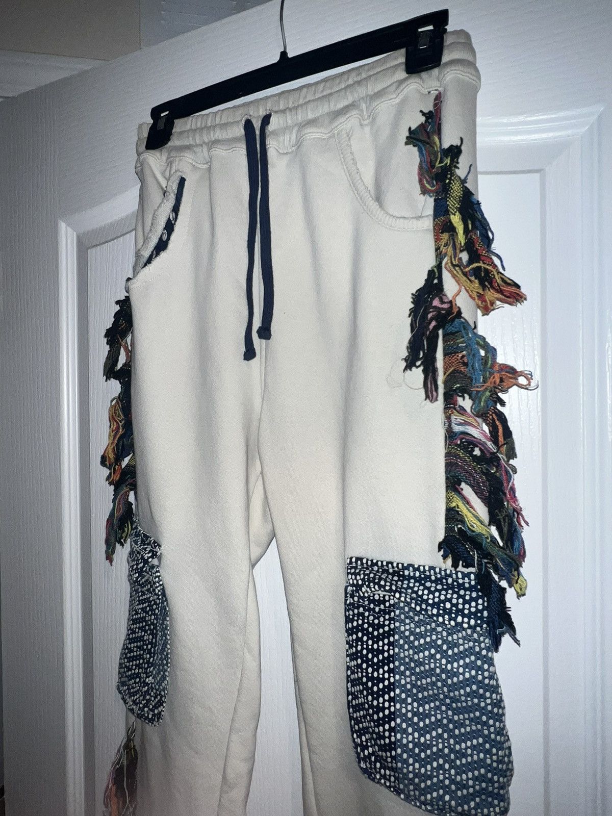 Alchemist Alchemist Off-White Dune Rider Flared Cargo Sweatpants Size US 30 / EU 46 - 5 Thumbnail