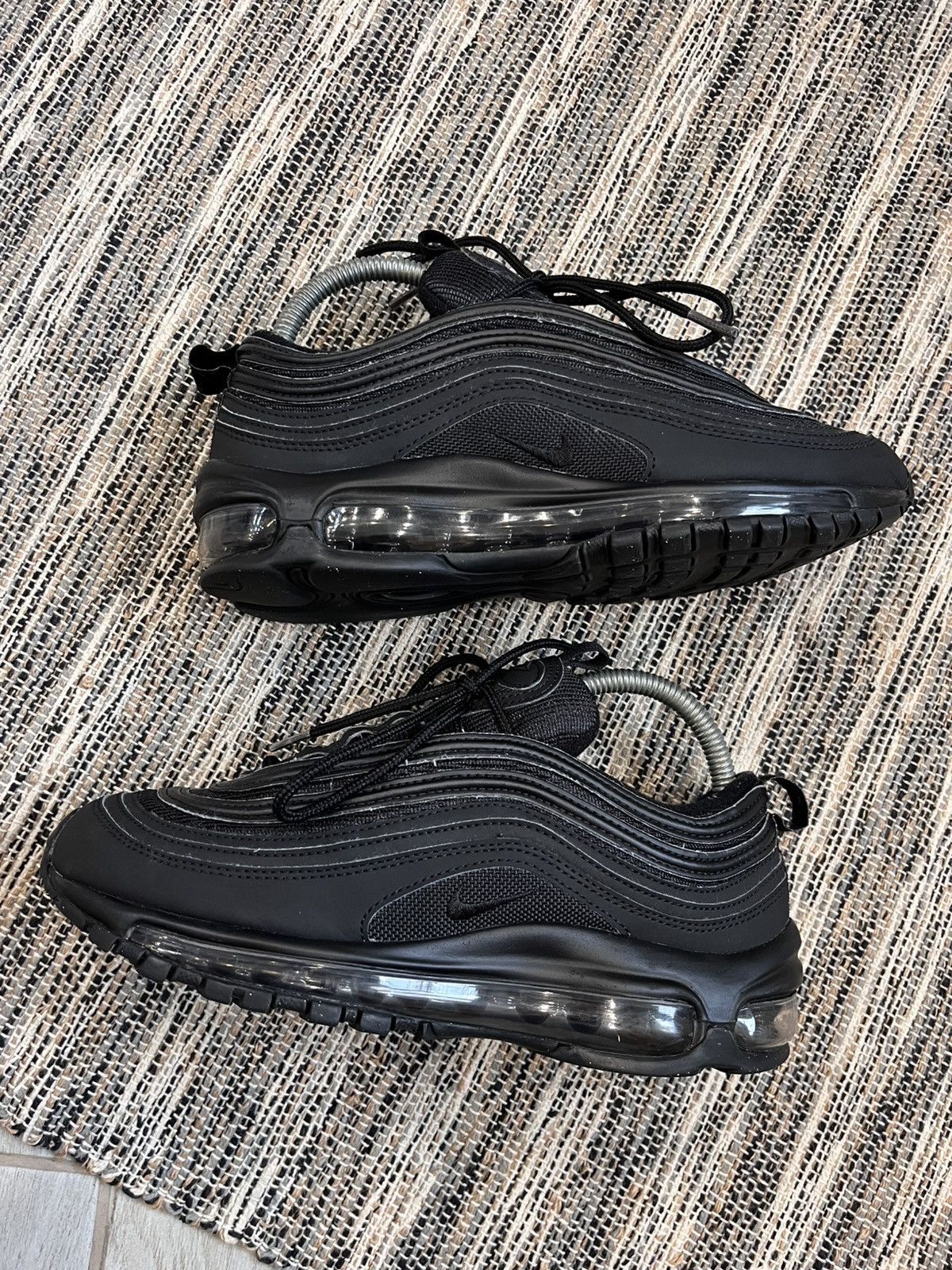Nike Nike Air Max 97 Black sneakers swoosh minimalistic Size US 8 / IT 38 - 5 Thumbnail