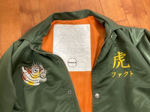 FUCT FUCT SSDD Tiger Coach Jacket - Size S Size US S / EU 44-46 / 1 - 3 Thumbnail