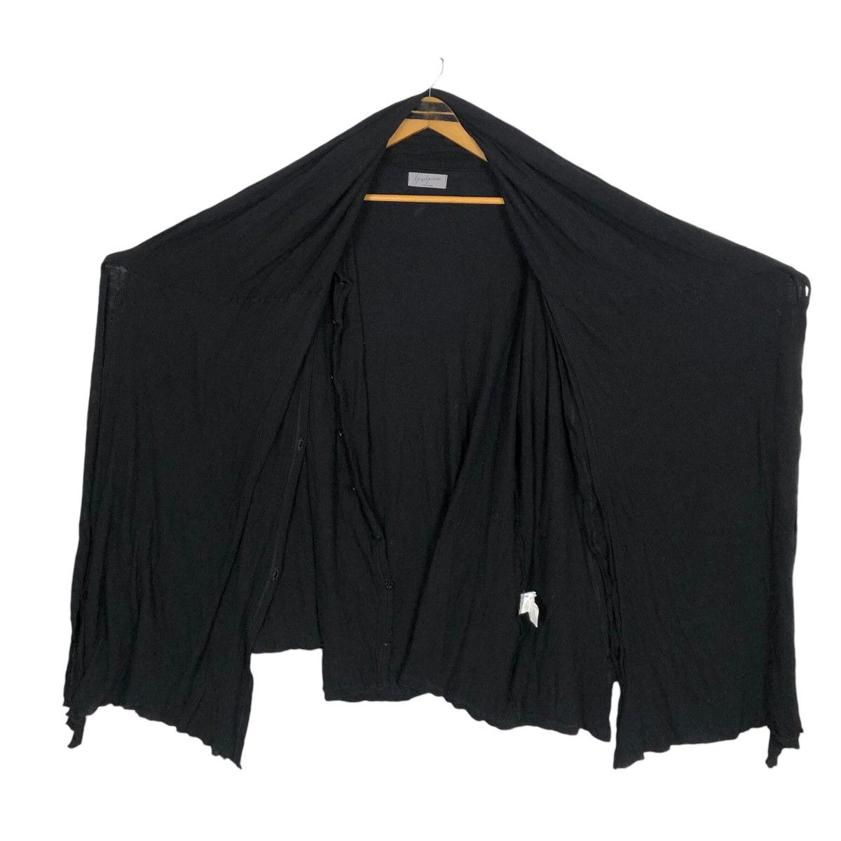 Yohji Yamamoto Yohji Yamamoto Pour Homme 2008 S/S Cut & Sewn Capes Cardigan Size US L / EU 52-54 / 3 - 13 Thumbnail