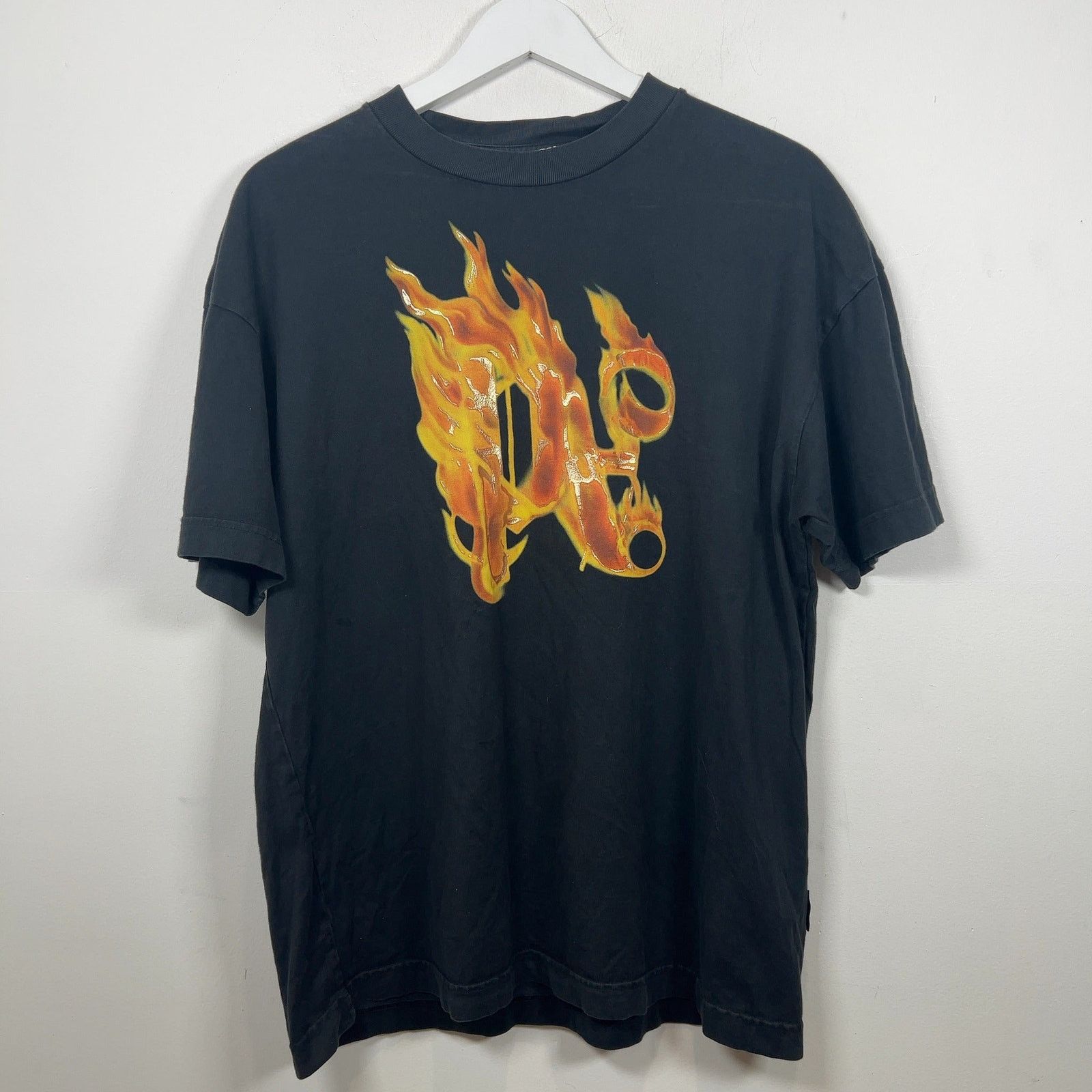Palm Angels Palm Angels Flame Logo T-Shirt Size US S / EU 44-46 / 1 - 1 Thumbnail