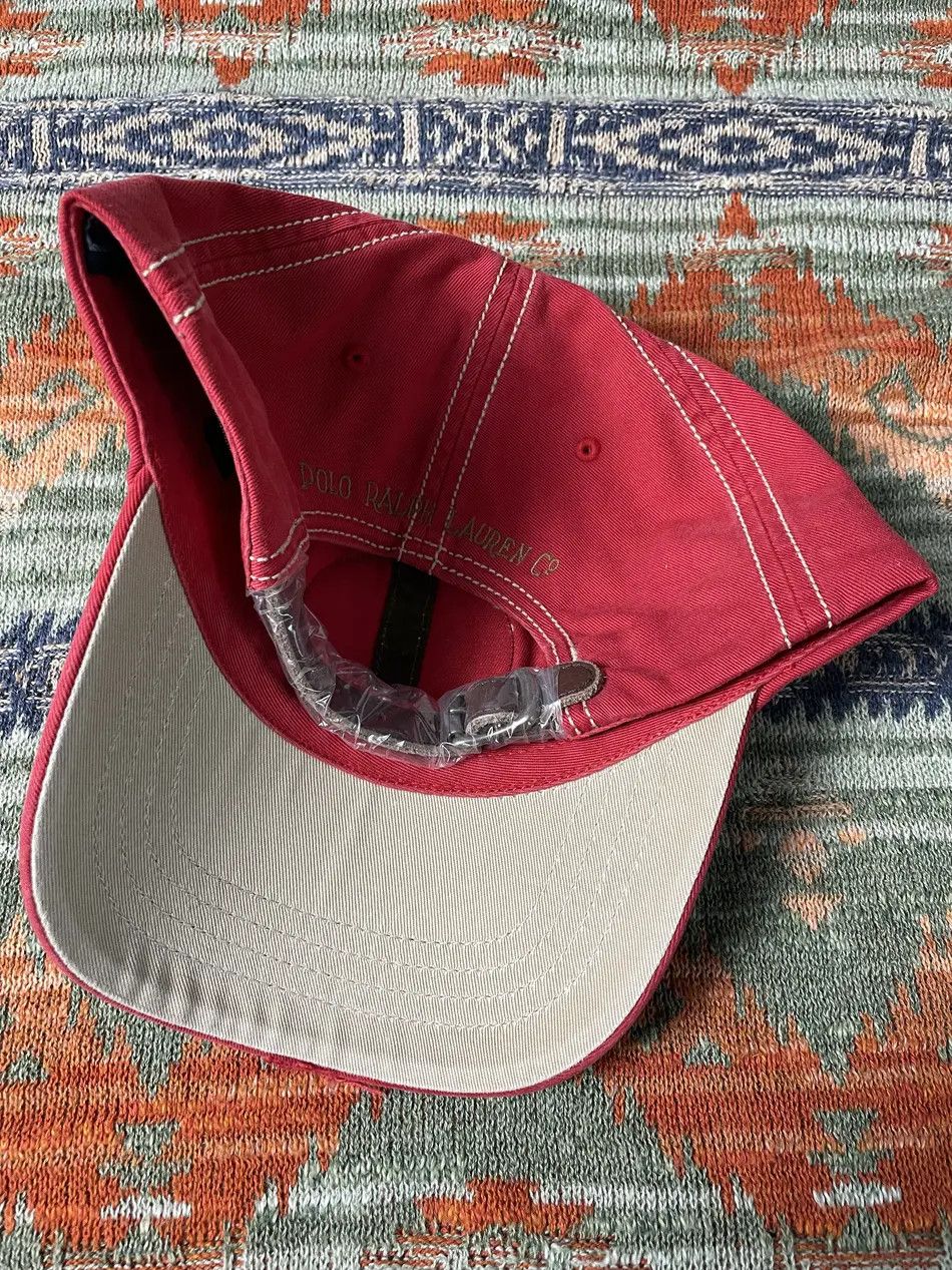 Polo Ralph Lauren Polo Ralph Lauren Rare Leather Baseball Hat cap Size ONE SIZE - 5 Thumbnail