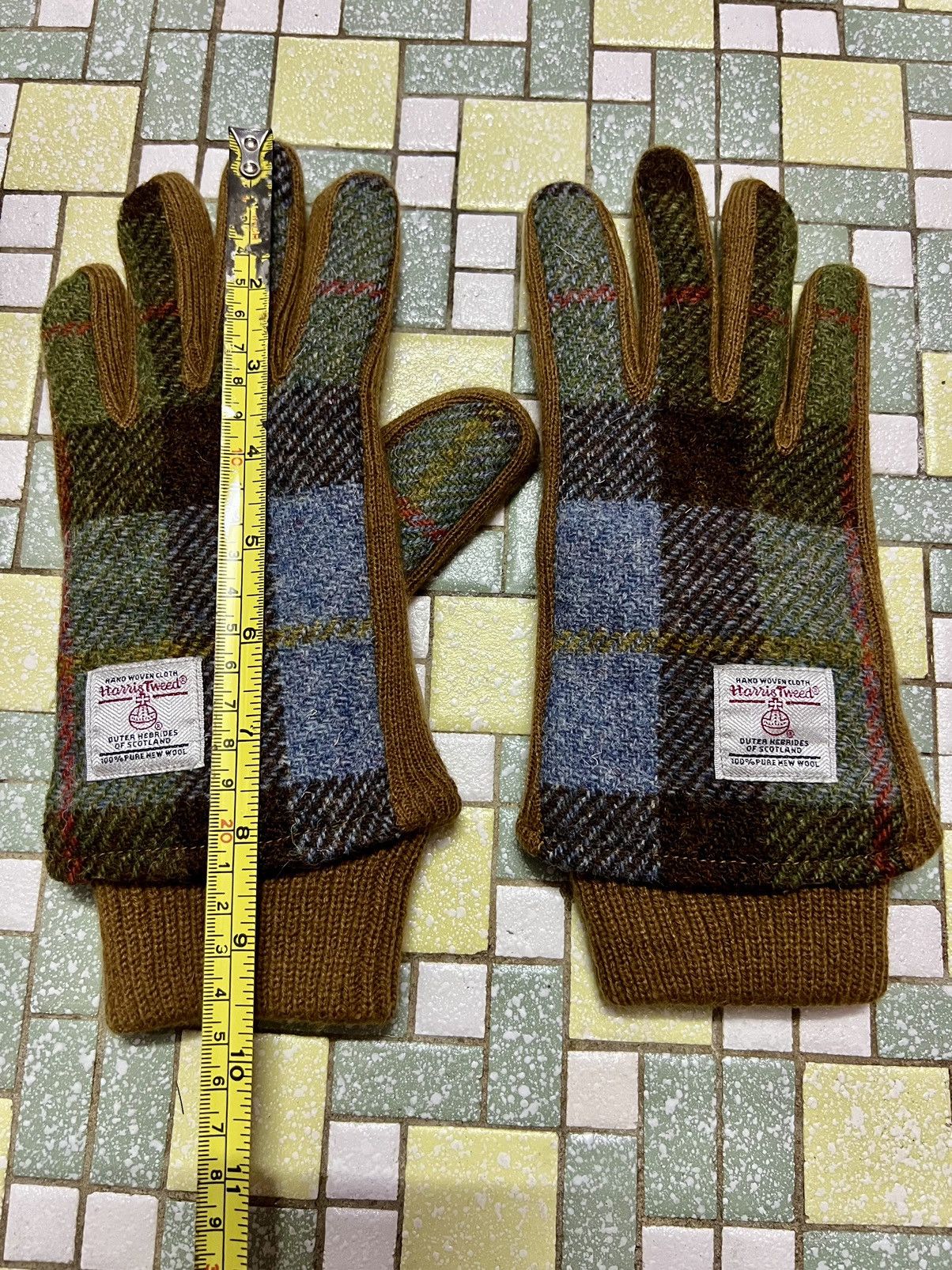 Designer × Harris Tweed Harris Tweed Gloves Size ONE SIZE - 8 Thumbnail