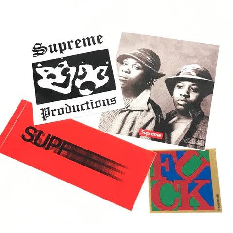 Supreme SUPREME 4 STICKER SET box logo Size ONE SIZE - 1 Thumbnail