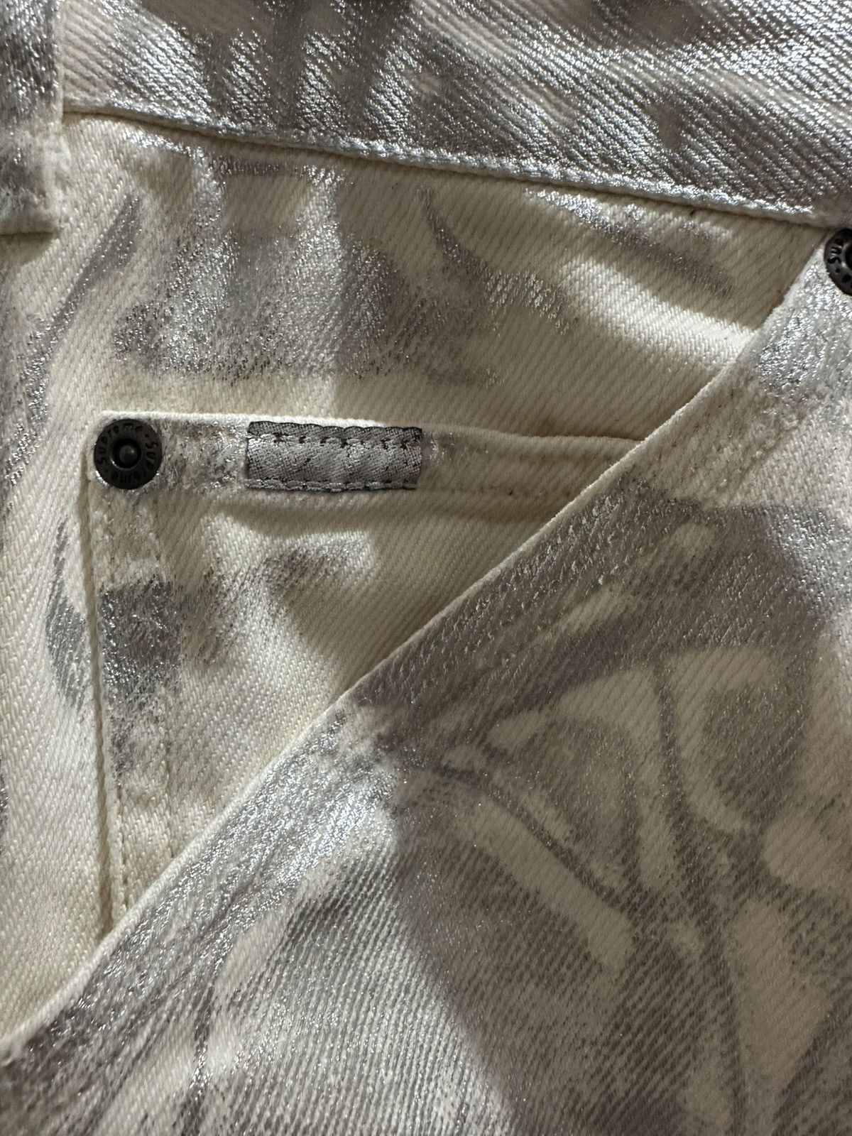 Supreme MM6 Maison Margiela Foil Double Knee Painter Pants Bottoms