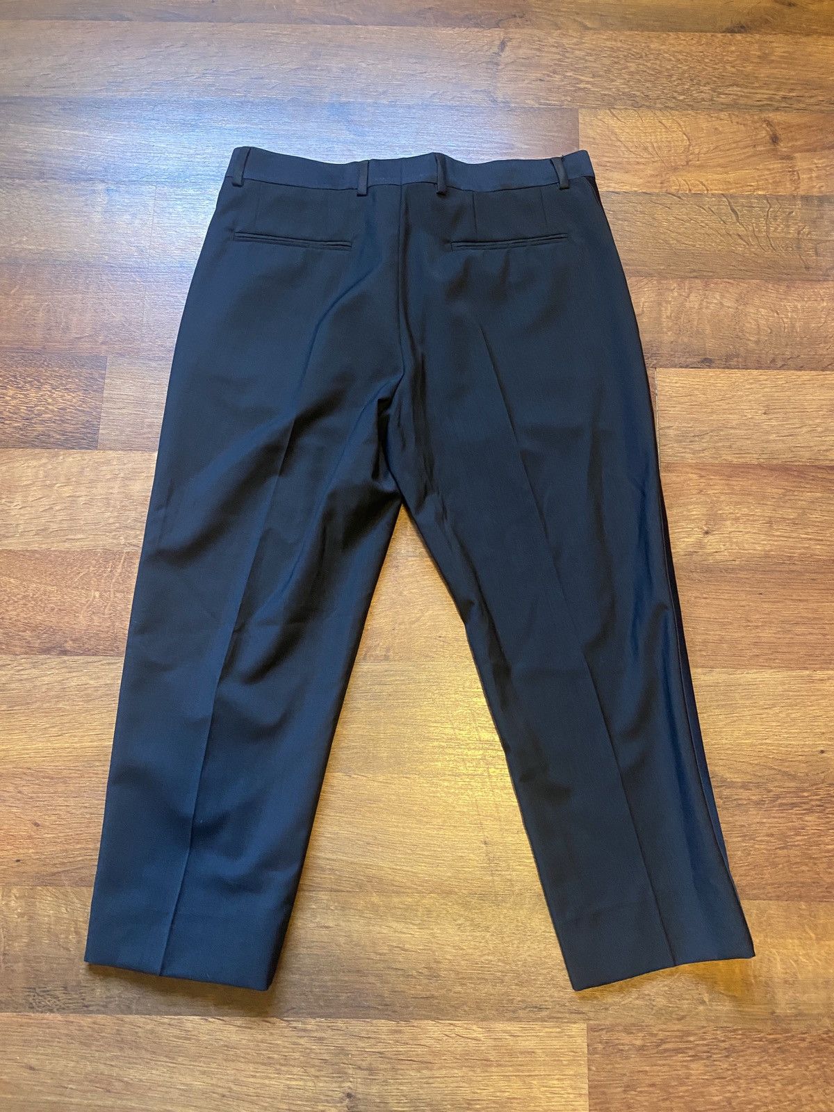 Maison Margiela Maison Margiela Blank Label Black Capris / Cropped Trousers Size 27" / US 4 / IT 40 - 2 Thumbnail
