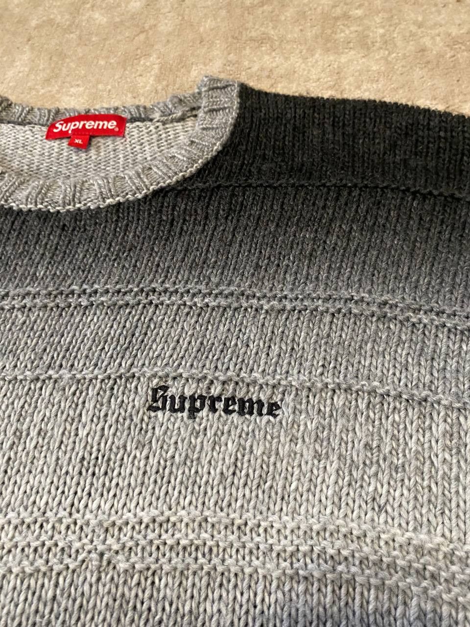 Supreme Supreme FW/22 Gradient Stripe Sweater size XL men’s Size US XL / EU 56 / 4 - 3 Thumbnail