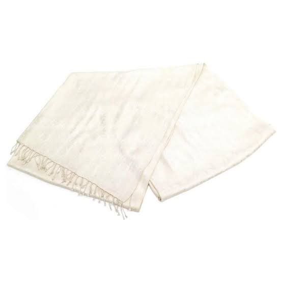 White Oblique Monogram Dior Scarf Cashmere