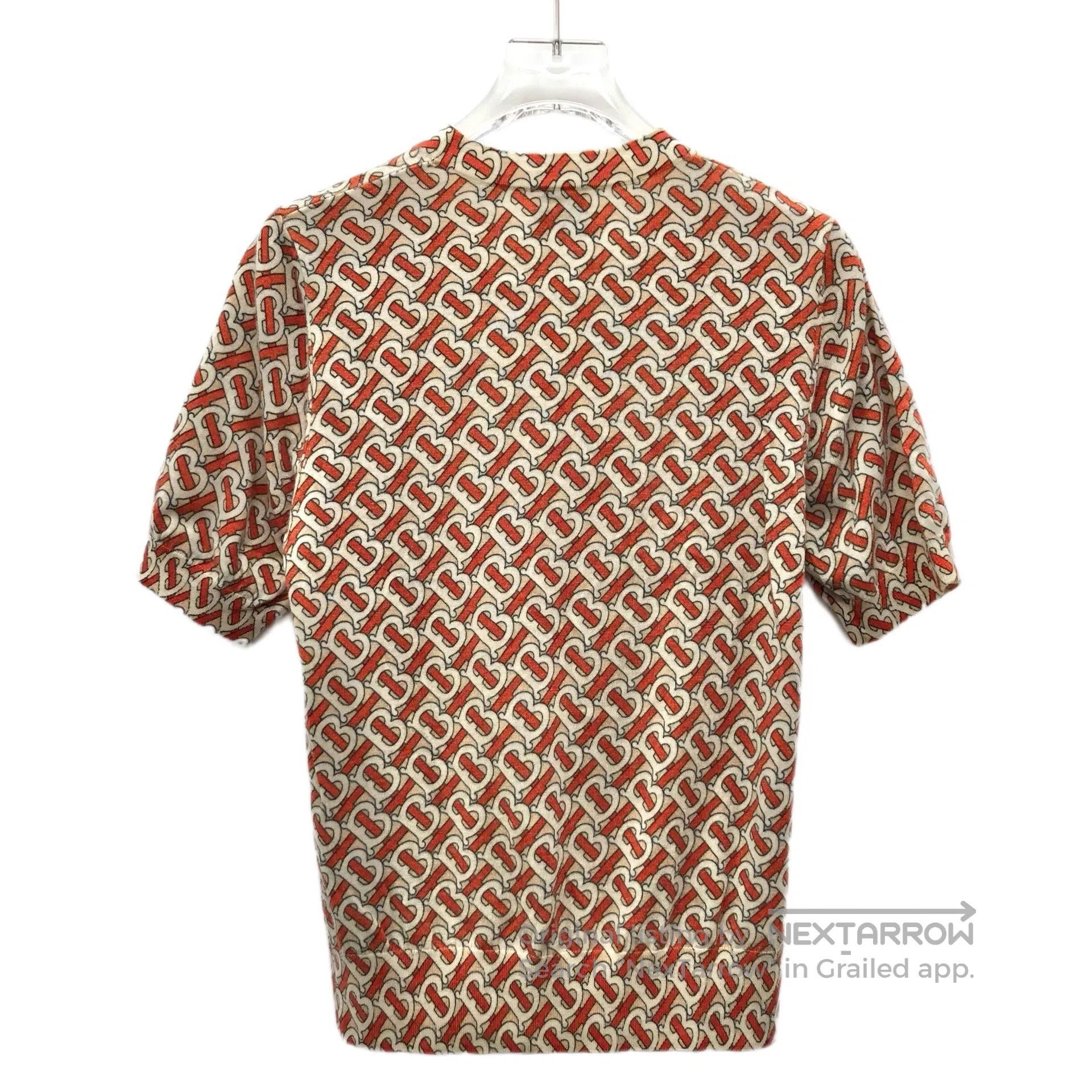 Burberry Burberry Color-block Tb letter full-print wool round-neck Size US M / EU 48-50 / 2 - 2 Thumbnail